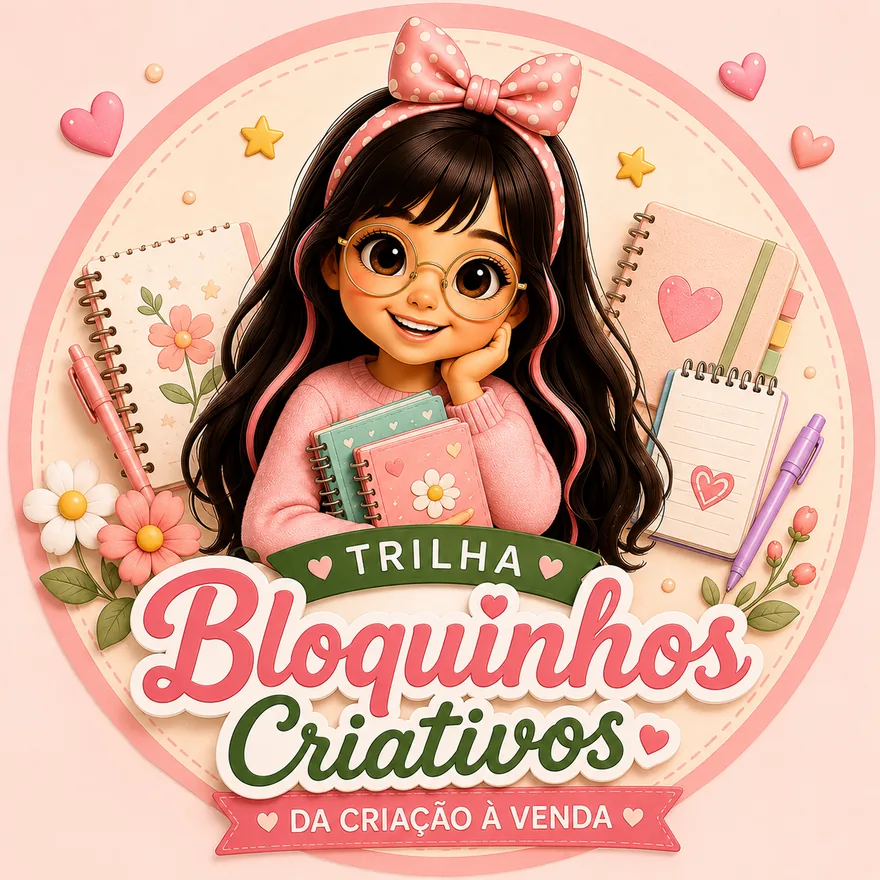 Curso Online Bloquinhos Criativos — da criação à venda